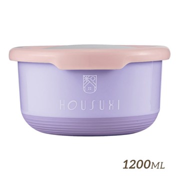 [家速配]HOUSUXI 不鏽鋼雙層隔熱碗 1200ml