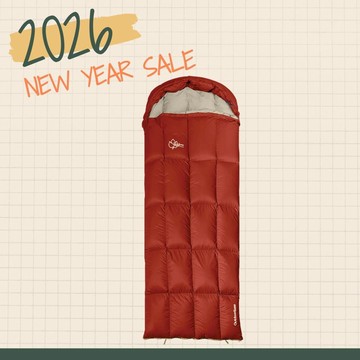 【Outdoorbase】天光羽絨睡袋650gRDS認證 90%鴨絨(露營 登山 羽絨睡袋 露營睡袋