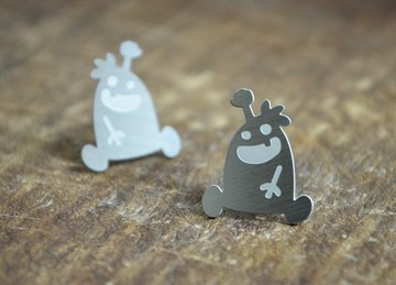 【Peej】Give me three ‧不鏽鋼耳環 / 抗過敏耳針