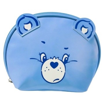Care Bears 彩虹熊防水收納化妝包  藍色  21 x 16cm