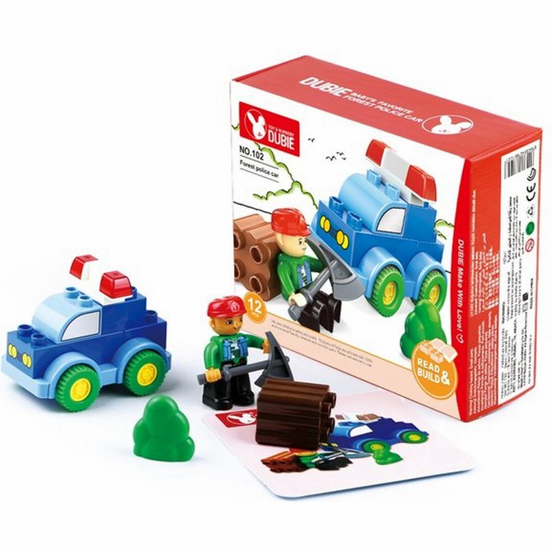 Lego レゴデュプロ 互換 ブロック 森を守る警察車 おもちゃ ブロック トイ 男の子 おもちゃ 幼児 通販 Lineポイント最大0 5 Get Lineショッピング