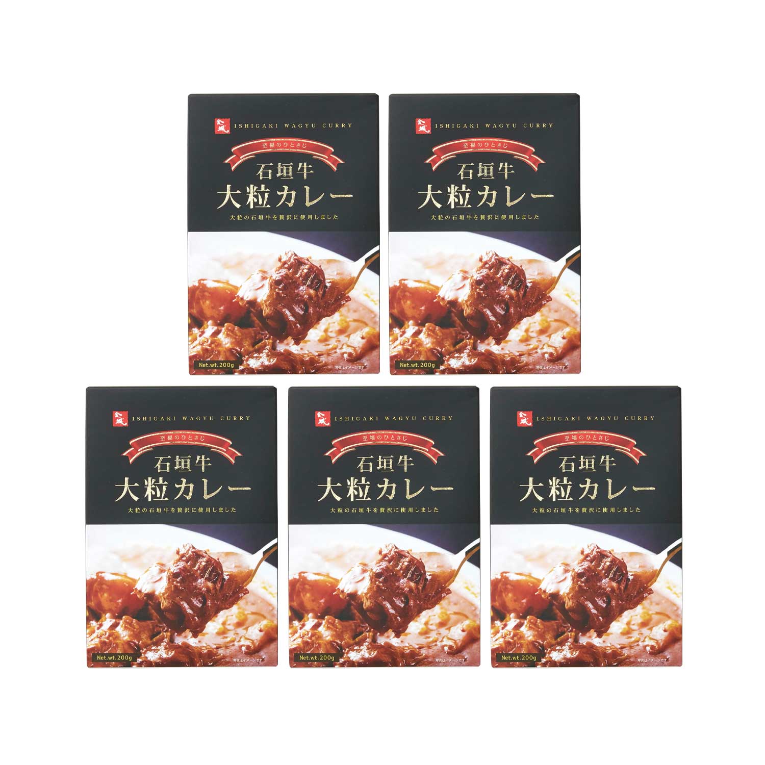  石垣牛 大粒カレー5袋セット