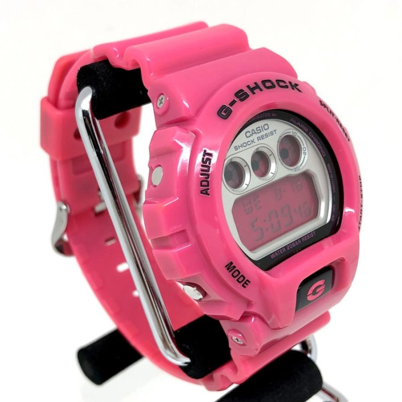 銀座での販売 G-SHOCK DW-6900CS クレイジーカラーズ ピンク - 時計