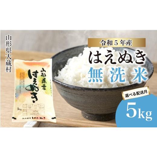 ふるさと納税 山形県 大蔵村 令和5年産 大蔵村 はえぬき  5kg