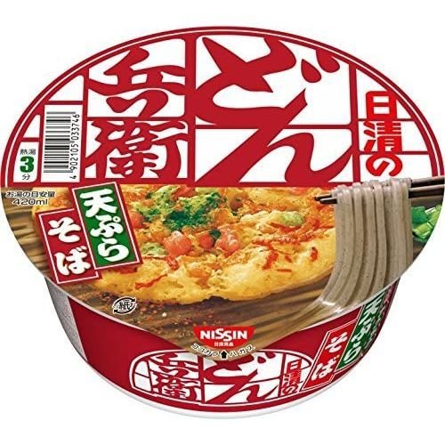 日清食品 どん兵衛 天ぷらそば １００ｇ（12個） 取り寄せ商品