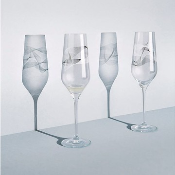 流光系列-春之樂章香檳氣泡酒對杯 / 250 ml