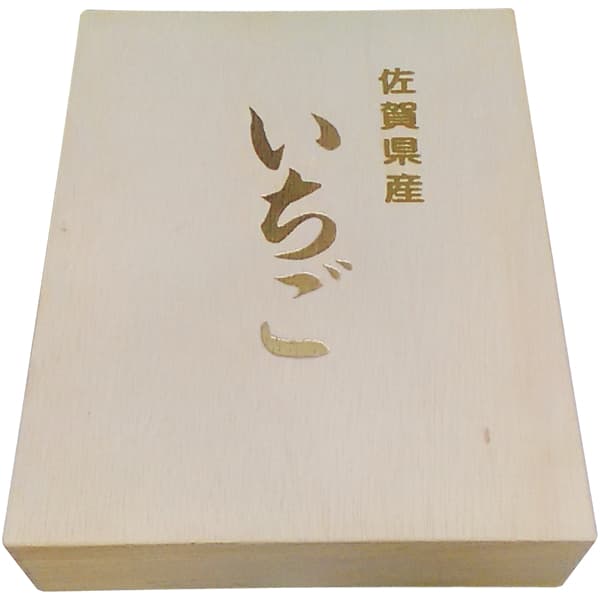 佐賀県産 いちごさん苺木箱 20個 計580g以上 木箱 (お届け期間：11 11〜12 31) 