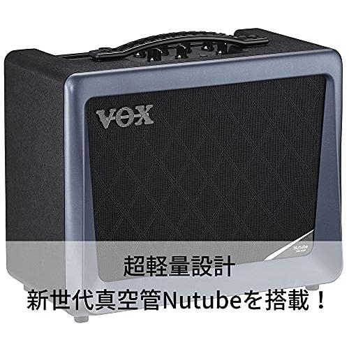 VOX Nutube搭載 ギターアンプ VX50 GTV 驚きの軽量設計 50Wの大出力 自宅練習 スタジオ ステージに最適 持ち運び 専用エディター