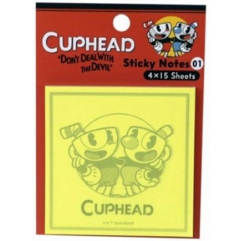 Cuphead カップヘッド グッズ 付箋 えらべる ふせんセット 1 ゲームキャラクター 通販 Lineポイント最大0 5 Get Lineショッピング