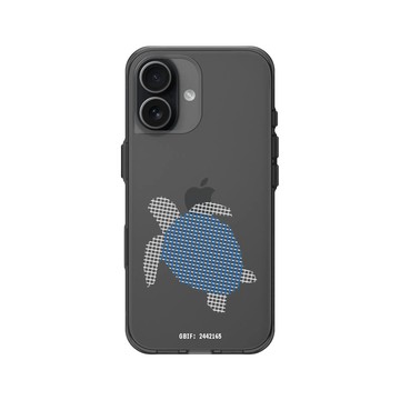 iPhone 17 Clear (相機按鈕) 酷墨灰 - The Wildlife Collection 動物野境系列 - 肯氏龜