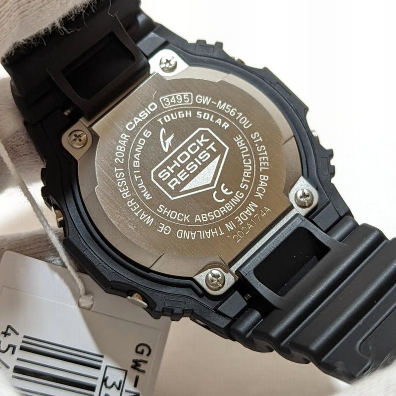 極美品 G-SHOCK ジーショック CASIO カシオ 腕時計 GW-M5610U-1ER タフ 