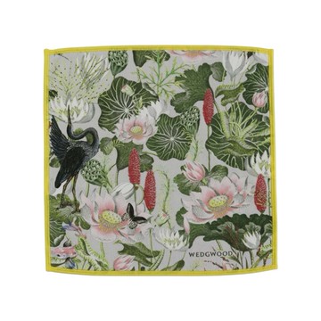 織布棉區 WEDGWOOD花卉手帕-綠 約27*27cm (JN107-330 12-00)