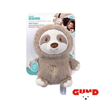 【GUND】安撫音樂玩偶 樹懶 陪寶寶入眠｜新生禮、彌月禮、閨蜜送禮｜音樂 白噪音 外出旅行用