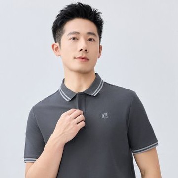 GIORDANO 網路獨家款 男裝易打理字母刺繡POLO【雙色任選】