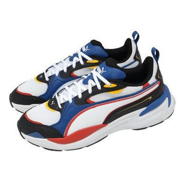 Puma 休閒鞋 X-Ray 4 男鞋 白 藍 紅 拼接 復古 緩衝 404747-03