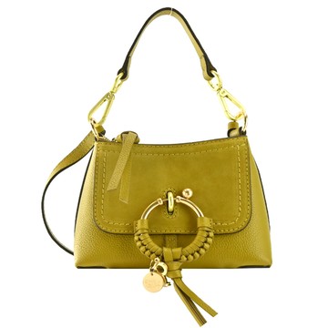 SEE BY CHLOE JOAN 麂皮迷你肩背/斜背包（琥珀綠） _廠商直送