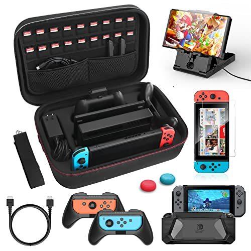 ニンテンドースイッチ ケース HeysTop 12in1 Switch ケース JoyCon