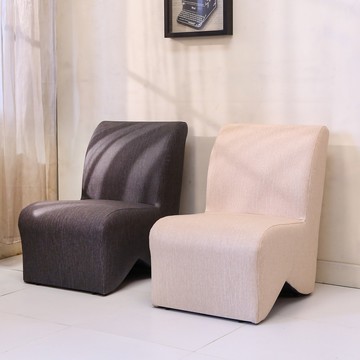 BuyJM台灣製耐磨貓抓皮加大L型沙發凳(高61cm)灰色