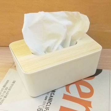 客製化禮品專家3941 B款木紋蓋面紙盒(中號)/木質/質感收納/面紙盒/木蓋/衛生紙盒