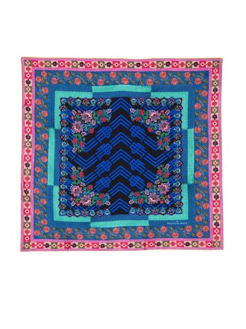 Pierre-Louis Mascia - mix-print silk scarf - women - Silk - One Size - Multicolour