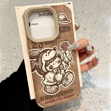 ✨台灣出貨✨玫瑰花適用於蘋果17promax手機殼iPhone17Air貼皮14大孔13/xs創意