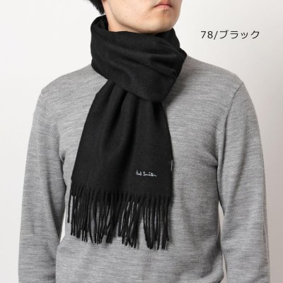 Paul Smith ポールスミス マフラー M1A 933D AS04 メンズ ラムウール