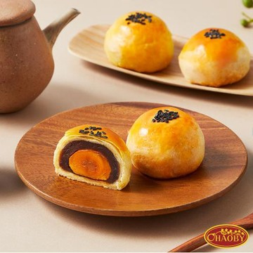 預購 超比食品 職人中秋-全素蛋黃酥9入禮盒(附提袋)