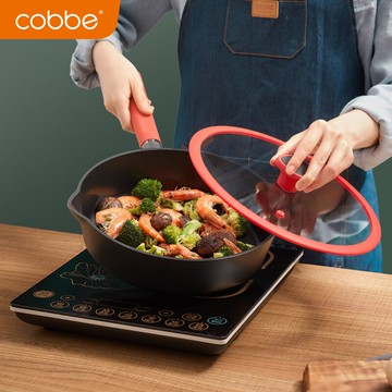 麥飯石平底鍋不粘鍋家用牛排煎鍋烙餅煎鍋燃氣灶適用