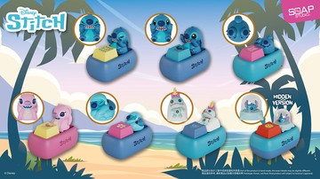 SOAP STUDIO DY819 迪士尼 史迪奇 鍵盤按鍵 盲盒套組 (6入)