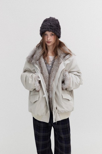 北歐復古 / 大廓形派克外套