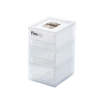 DS-3003 MINI三層收納盒(S)-3小抽