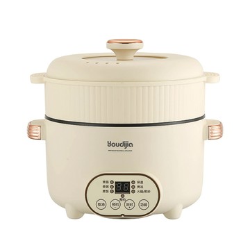 美食鍋/快煮鍋 多功能快煮鍋 110V電煮鍋 26cm泡麵鍋 美食鍋 調理鍋 電火鍋 蒸煮鍋