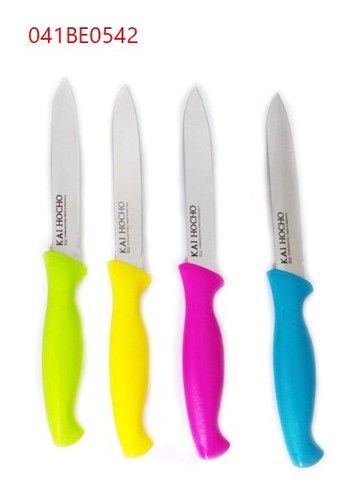 【領券滿額折100】 日本KAI貝印不銹鋼水果刀(4色)