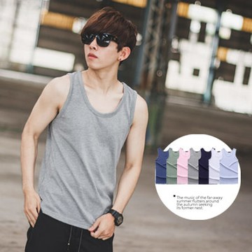 【N9890J】側面開岔寬鬆感素面背心(JJ6386)