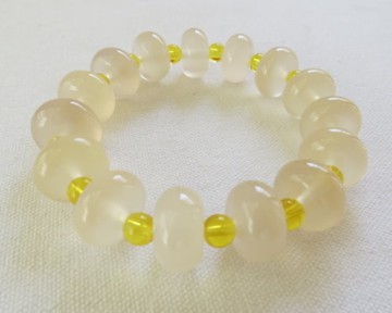 天然玉髓手鍊 #0305 54mm