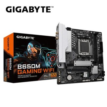 技嘉 B650M GAMING WIFI 主機板+AMD R5 7500F MPK(裸裝含風扇)【6核/12緒】