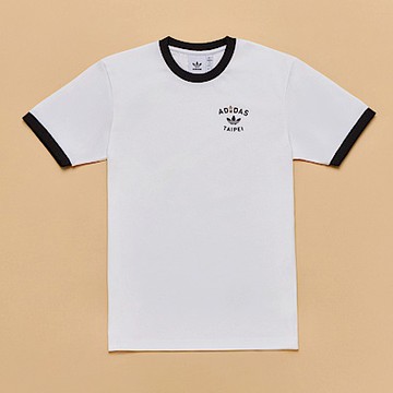 Adidas TPE City Tee KE1333 男 T恤 運動上衣 休閒短袖 台北限定款 珍珠奶茶 白黑