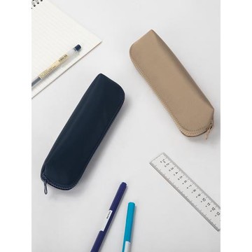 元本 良廠筆袋簡約日系小清新學生鉛筆盒文具盒大容量收納化妝袋