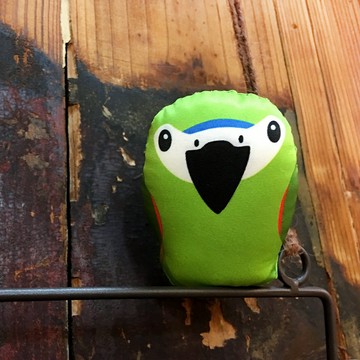 DIY手作鸚鵡 ∣ 紅肩金剛 Macaw ‧ 紙鎮手作材料包