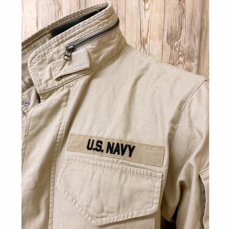 80s U.S.NAVY ユーティリティージャケット [Dead Stock] - Fresh