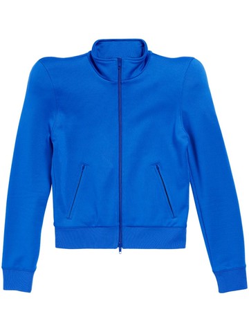 Balenciaga - 3b Sports Icon zip-up jacket - unisex - Polyamide/Cotton - XL - Blue