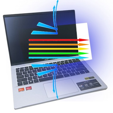 EZstick ACER Swift Go SFG14-42 防藍光螢幕貼 抗藍光 (14吋寬 16:9)