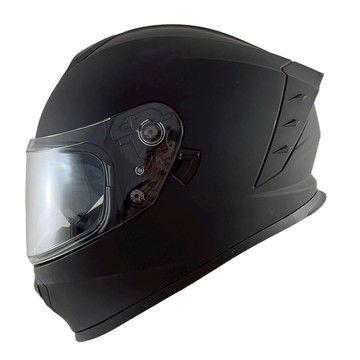 Nikko N-808 N808 素色 消光黑 內藏墨鏡 藍芽耳機槽 眼鏡溝槽 全拆洗 安全帽 全罩