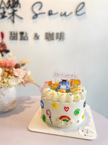 波利車車主題蛋糕 polly 客製化蛋糕 生日蛋糕 鑠甜點 慶祝 禮物