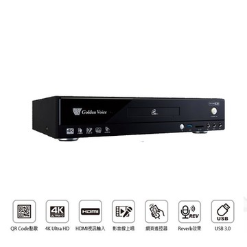 金嗓伴唱機 K2R 含4TB硬碟