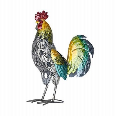 インテリア 雑貨 おしゃれ 置物 可愛い オンドリ彫刻 アート オブジェ 鮮やかな色 卓上工芸品 家庭 オフィス 部屋 店舗飾り 新年 クリ 通販 Lineポイント最大get Lineショッピング