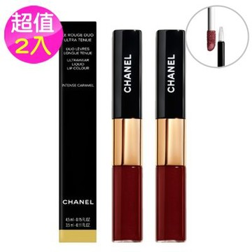 CHANEL 超炫耀持色唇萃 4.5ml+3.5ml 超值2入(國際航空版)#180Passionate Red紅玉烏龍-有效2026/11