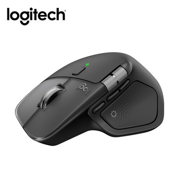 【Logitech 羅技】MX Master 4 For Mac 無線智能滑鼠 石墨灰