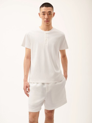 PANGAIA - DNA Henley T-Shirt - off-white - L L