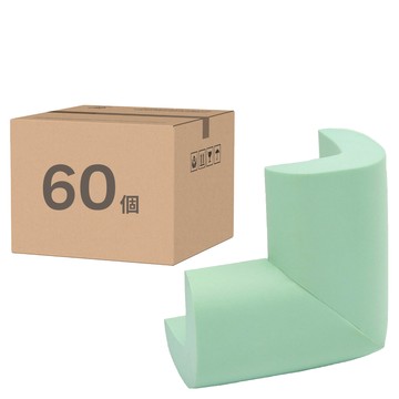 L型加厚防撞角 Set 30 泡棉橡膠  6 x 3.5 x 1.2cm  薄荷綠  60個